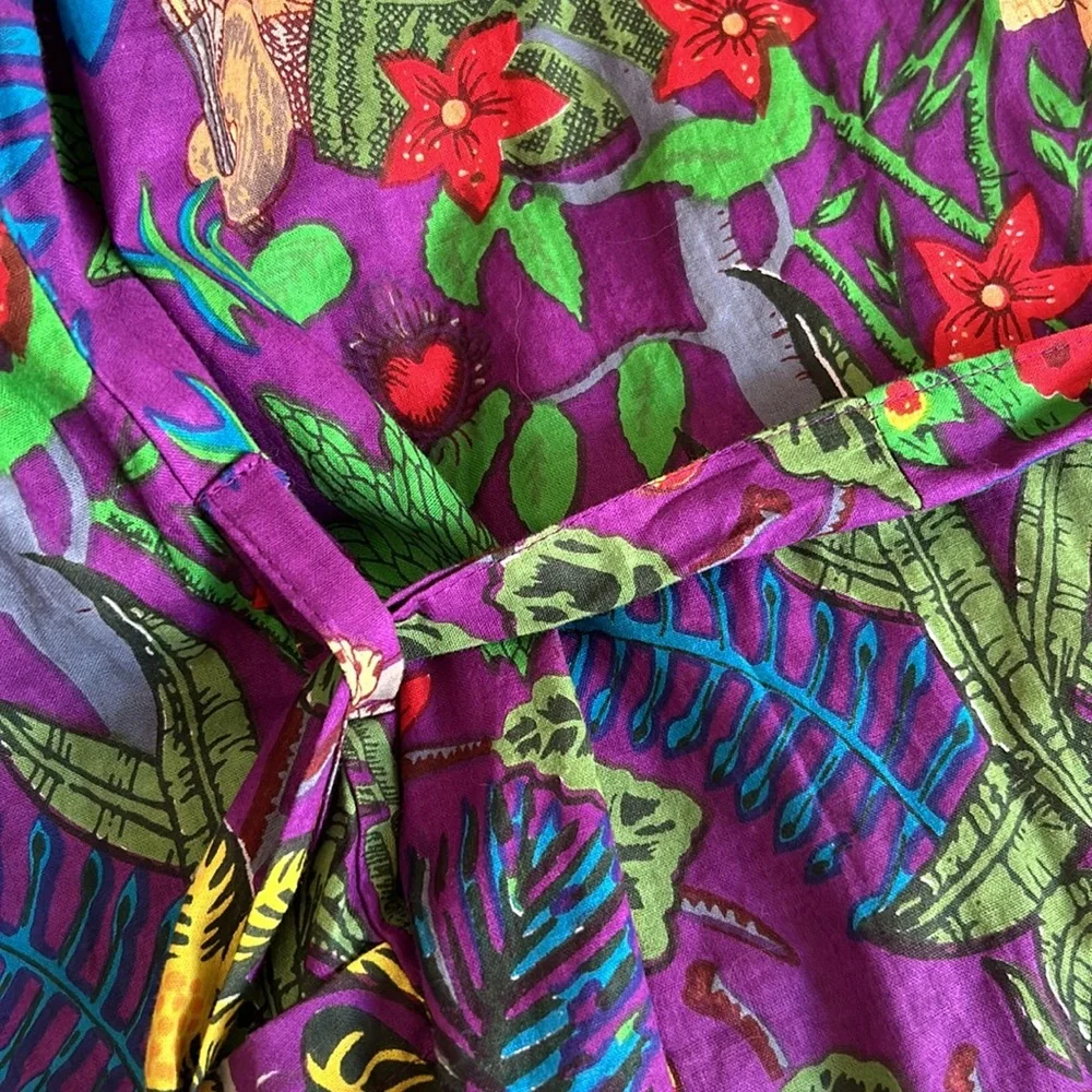 Frida Kahlo Lightweight Robe - Picture 13 of 13
